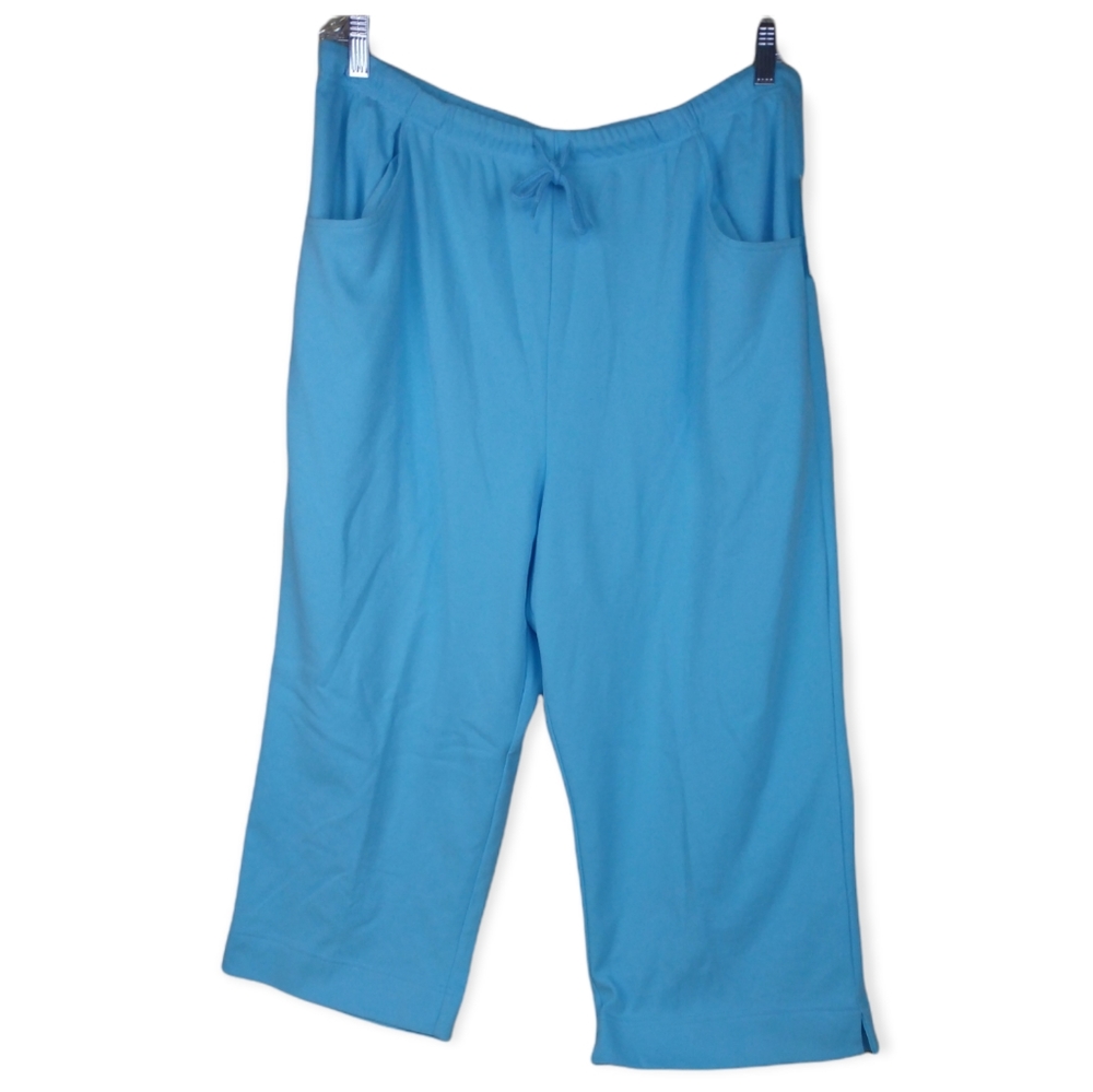 Women's Breckenridge GardenPool Blue  Mid Pull-On Sweatpants